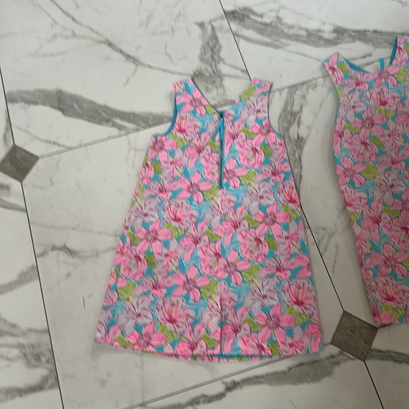 Tommy Bahama Pink and Blue Floral Dresses  (multiple sizes one 7 and one 8) - Picture 5 of 9